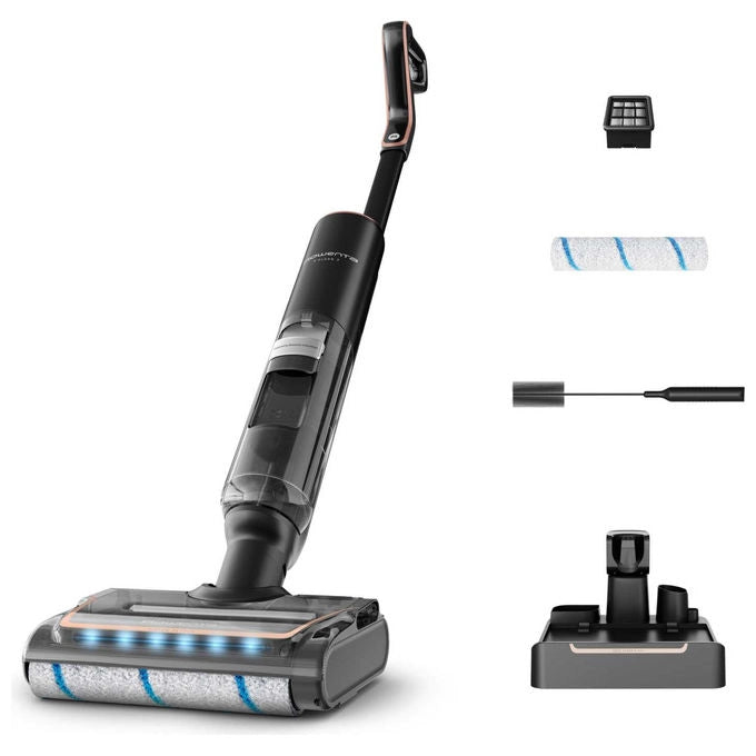Rowenta GZ5736E0 X-Clean 7 Lavapavimenti Senza Fili WetandDry 250W autonomia 50 min 0.5L serbatoio 650 ml colore Nero