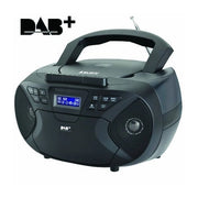New majestic ah-2430 dab impianto stereo portatile analogico nero - 112430