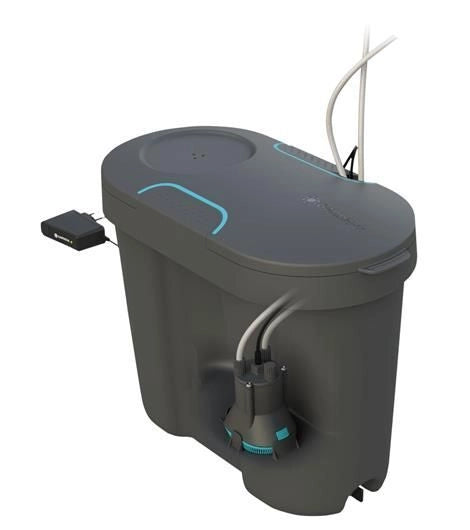 Gardena 13366 Set Irrigazione Vacanze con Serbatoio 10,5 L per 36 Piante Senza Rubinetto colore Nero