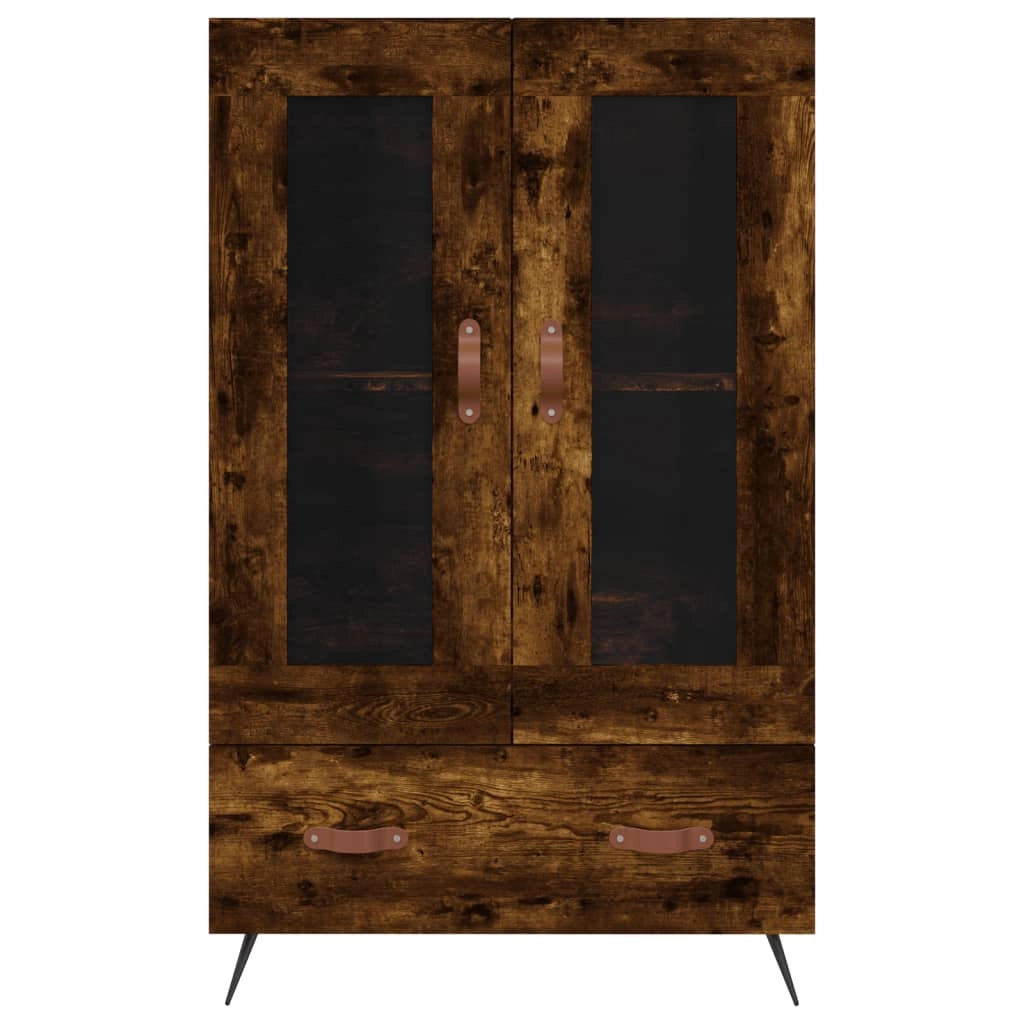 Buffet credenza cassettiera mobiletto mobile contenitore organizer cucina soggiorno salotto alto 69,5 x 31 x 115 cm legno ingegnerizzato marrone 02_0033388