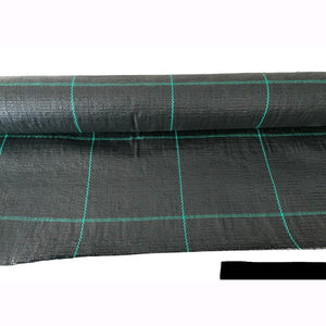 Telo Per pacciamatura Nero 2,10x10 mt 100gr/mq anti erbacce Anti UV Permeabile