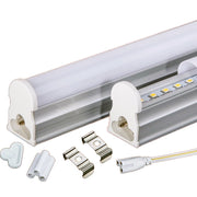 Trade Shop - Tubo T5 Neon Led 7 W Watt 60 Cm 630 Lumen Per Uso Interno Luce Bianca Plafoniera - -bianco Caldo      -
