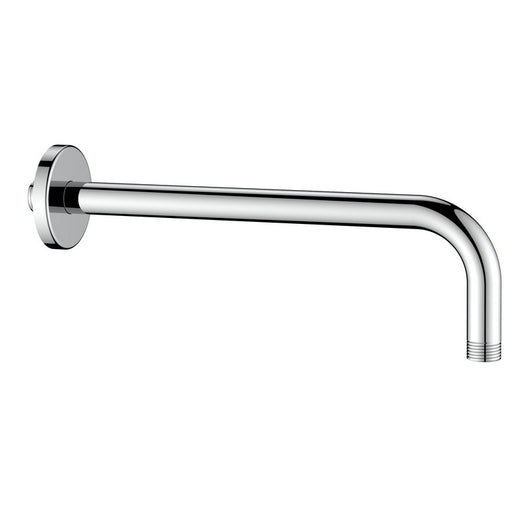Braccio doccia tondo 30 cm cromato con attacco universale