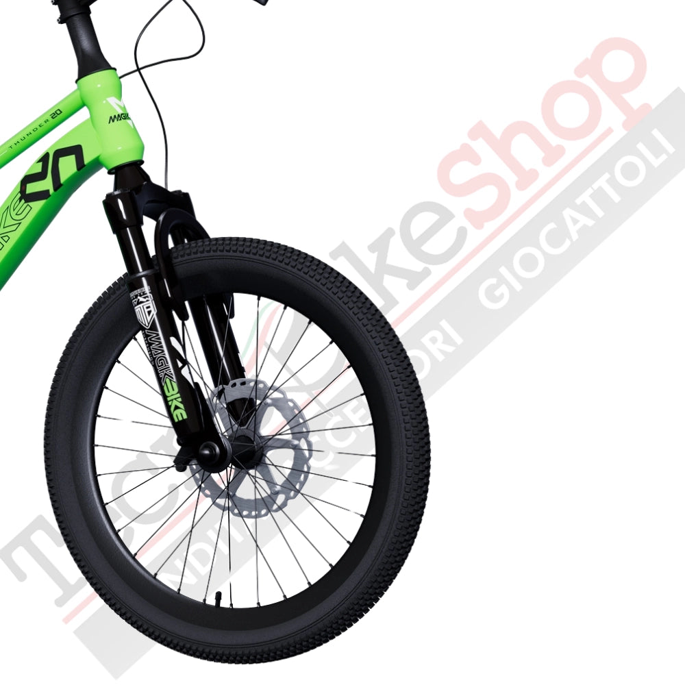 Bicicletta Bambino Magikbike New Thunder 20"-7V-Verde