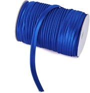 Piping Trim Blu - 100 m - Corda in Poliestere - Ricamo/Stretch - Trim di Cintura - Materiale Duraturo - 11 mm Largo - Nastro da Ricamo