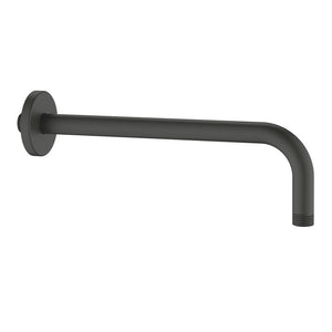 Braccio doccia tondo 30 cm gungrey con attacco universale