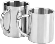 Caffettiera Isolante a Doppia Parete in Acciaio Inossidabile - 2 Pezzi - 400 ml
