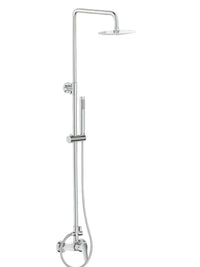 Colonna doccia completa di miscelatore pronta per l'installazione