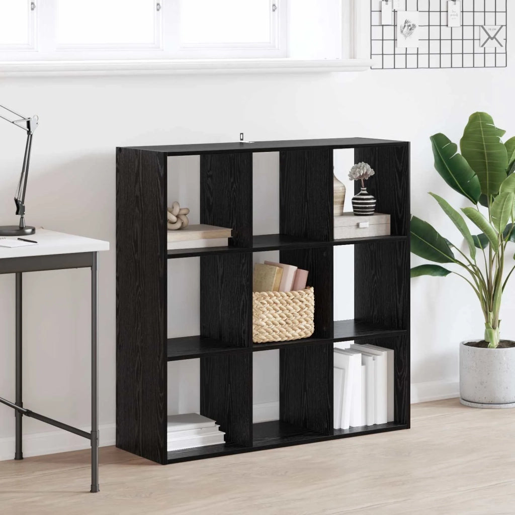 Libreria Rovere Nero 102 x 32 x 102 cm 8009602