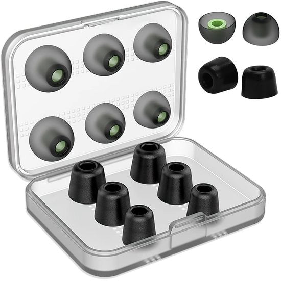 Orecchini di ricambio comodi da incastrare - Isolamento acustico - Dimensioni S/M/L - Materiale a schiuma e silicone - Adatti per lo sport e...