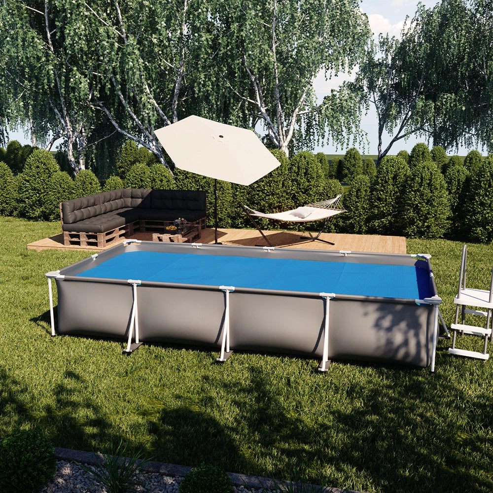 OK-Living Telo termico piscina Blu 450 cm Robusto telone My Solar da 400µ