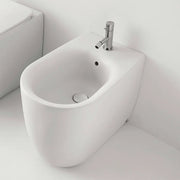 Bidet Da Terra Kerasan Bianco Lucido "Nolita"