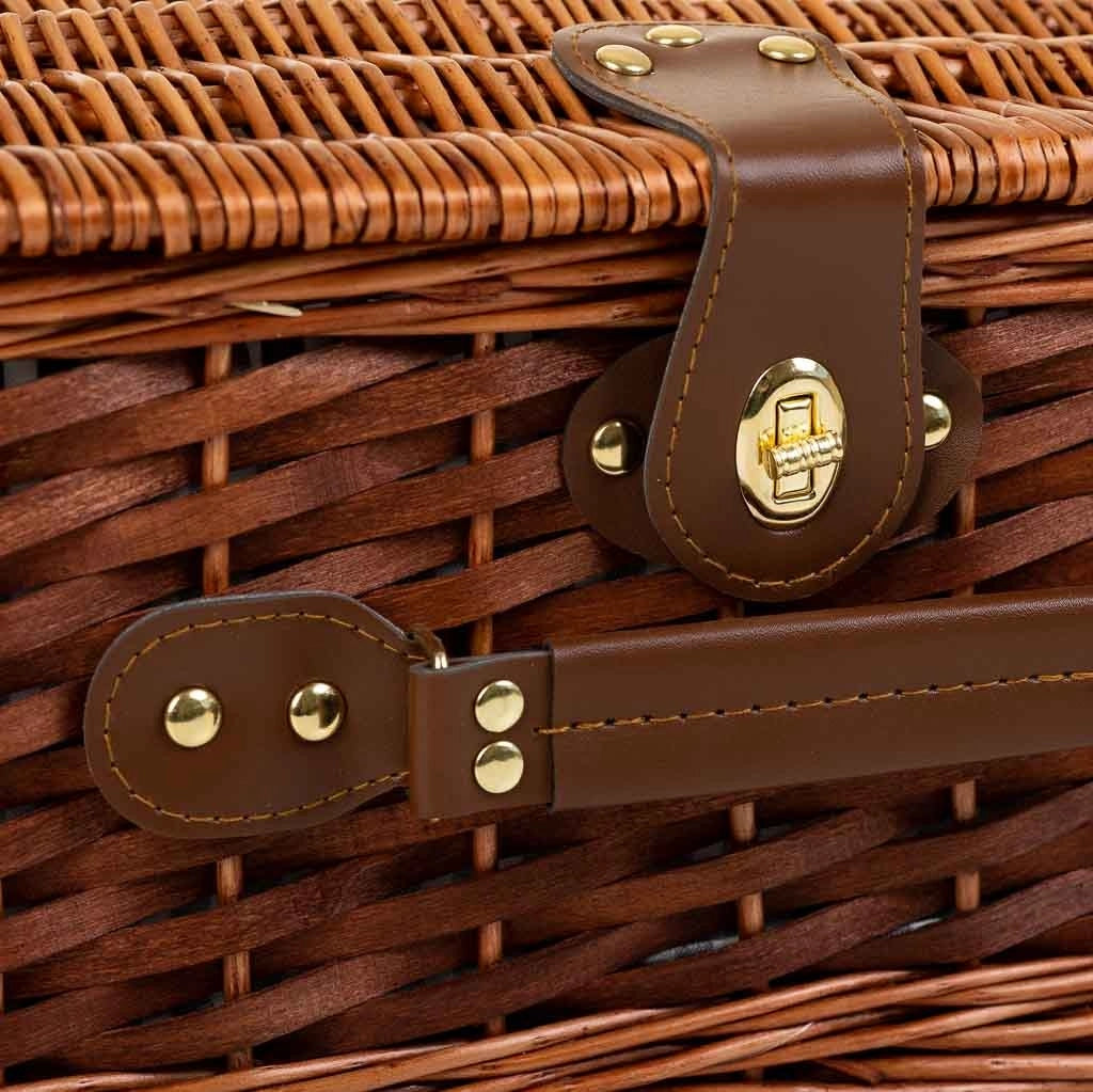 Cestino pic-nic marrone 40x28x19h