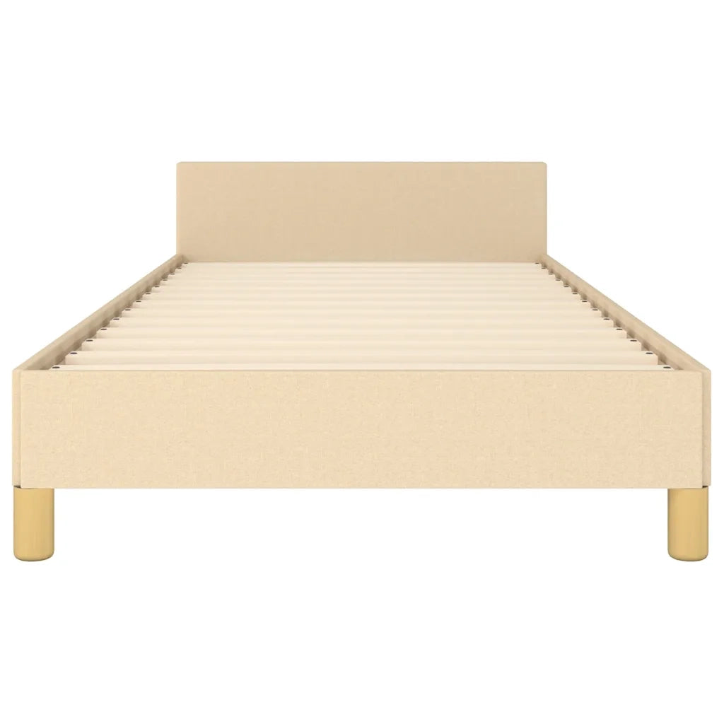 Giroletto con Testiera Crema 90x190 cm in Tessuto cod mxl 63620
