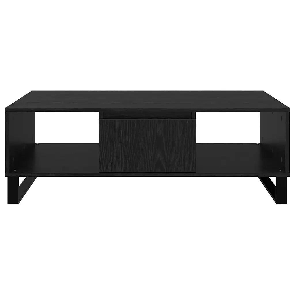 Tavolino da salotto Rovere Nero 104 x 60 x 35 cm 882594