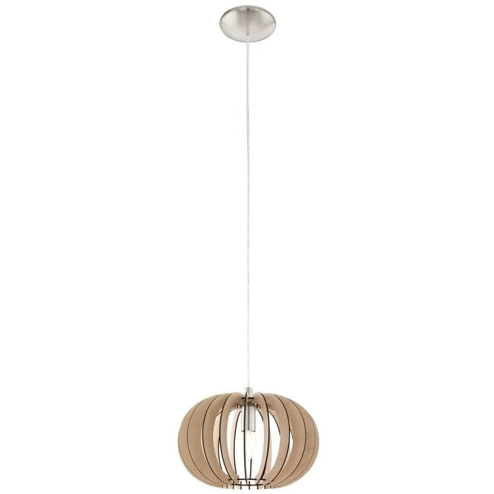 Lampadario Industrial Stellato 1 1 Luce E27 d30 Beige