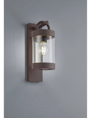 Applique Sambesi Ruggine Con Sensore Crepuscolare IP44 Trio Lighting