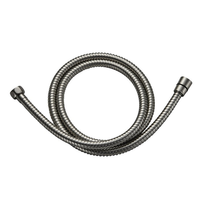 Flessibile doccia acciaio spazzolato 150 cm doppia graffatura