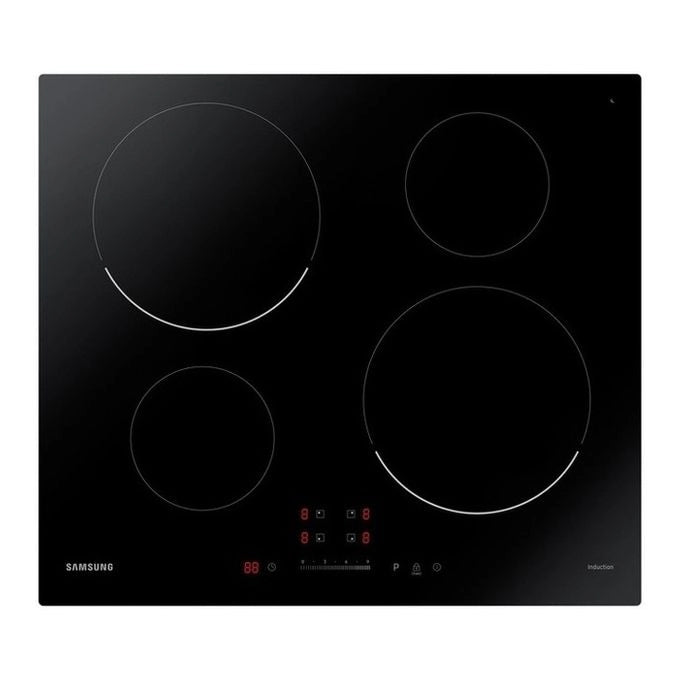 Samsung NZ64T3707AK Piano Cottura a Induzione Area Flex Zone Slide Touch Control Display LED 60 cm Nero