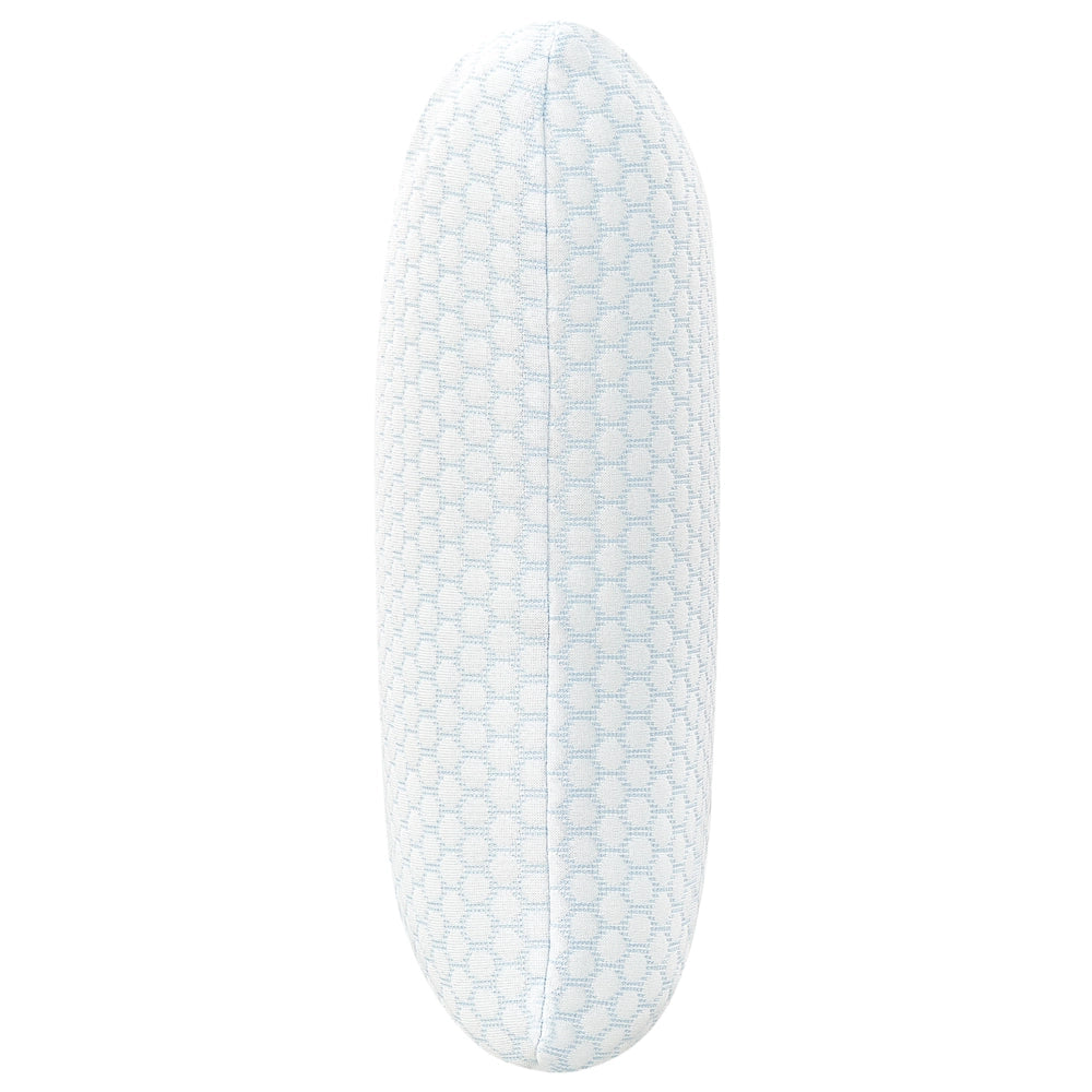 Cuscino in memory foam Cuscino ortopedico di media impresa in tessuto di aloe vera blu e bianco