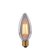 Lampadina LED E27 6W 2200K Retro Edison Italux fumé