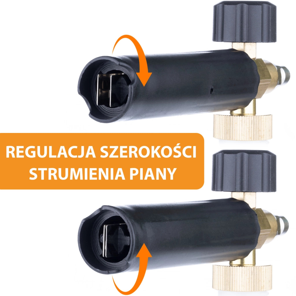 Pistola Schiumogena 1000ml per Idropulitrice – Materiale Solido, Regolazione Angolo | Compatibile con Rosfix, Lavor