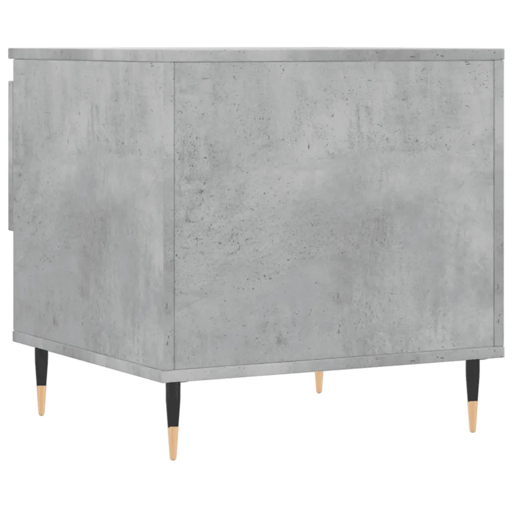 Tavolino da salotto | Tavolino da caff¨¨ | Tavolino da Soggiorno Grigio Cemento 50x46x50cm Legno Multistrato