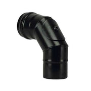 GOMITO A 90  ° CON ISPEZIONE PER STUFE A PELLET 'LIGHT'  EE ? 100 mm - SAVE