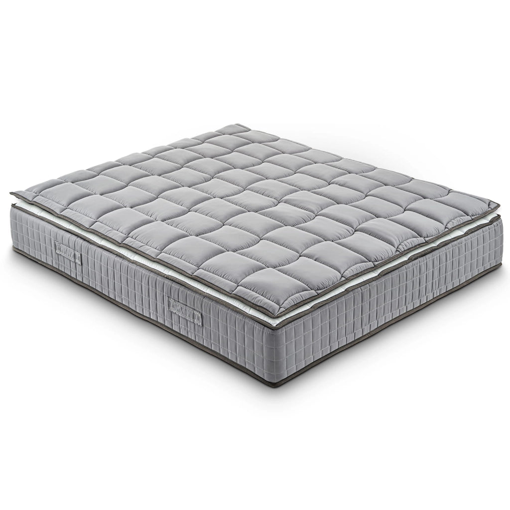 Materasso Piazza e Mezza 135x200 Molle progressive - Alto 27 cm - Ortopedico - Sfoderabile - con topper Memory in OMAGGIO