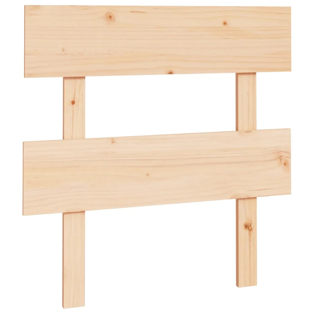 Testiera per Letto 93,5x3x81 cm in Legno Massello di Pino 819050