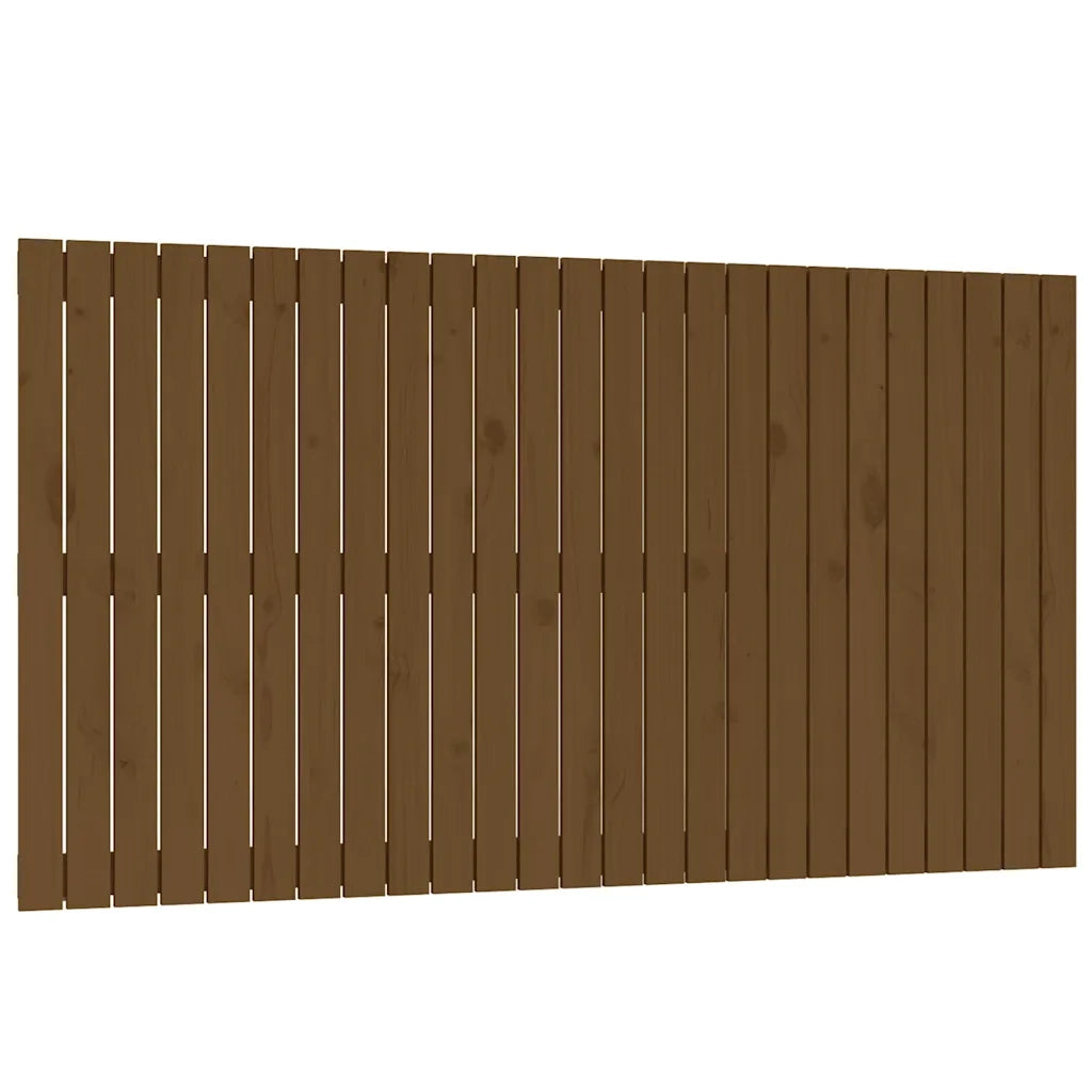 Testiera da Parete Ambra 159,5x3x90cm in Legno Massello di Pino 824901