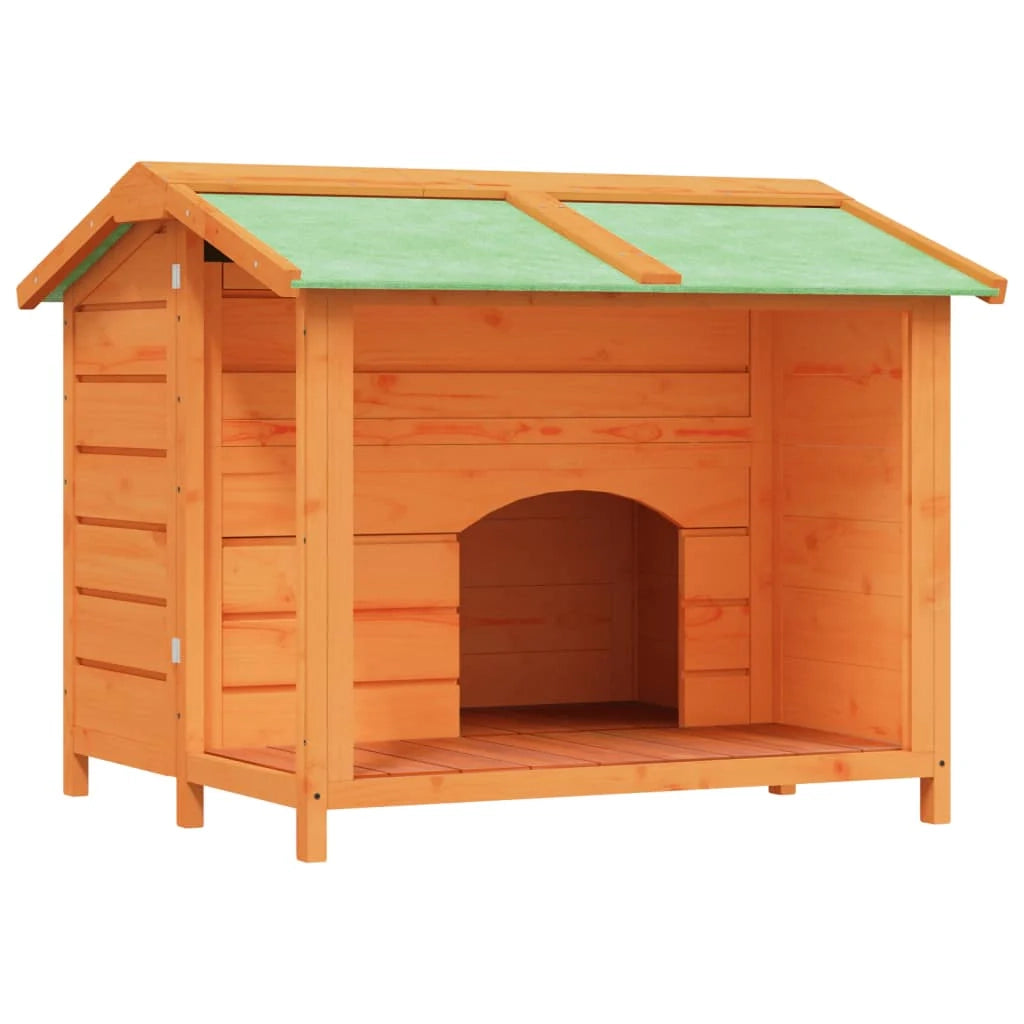Gabbia per animali 96 x 87 x 80,5 cm in legno massello di pino marrone 02_0041726