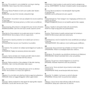 Passeggino Gemellare Grigio Chiaro in Acciaio 10259