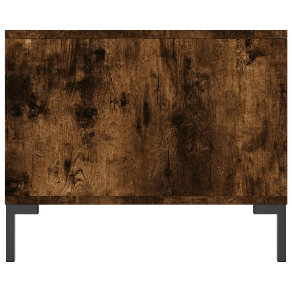 Tavolino da salotto | Tavolino da caff¨¨ | Tavolino da Soggiorno Rovere Fumo 90x50x40cm in Legno Multistrato