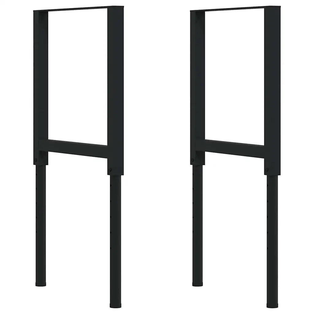 Banco Lavoro 100x60x(73-99,5) cm Legno di Acacia Rettangolare
