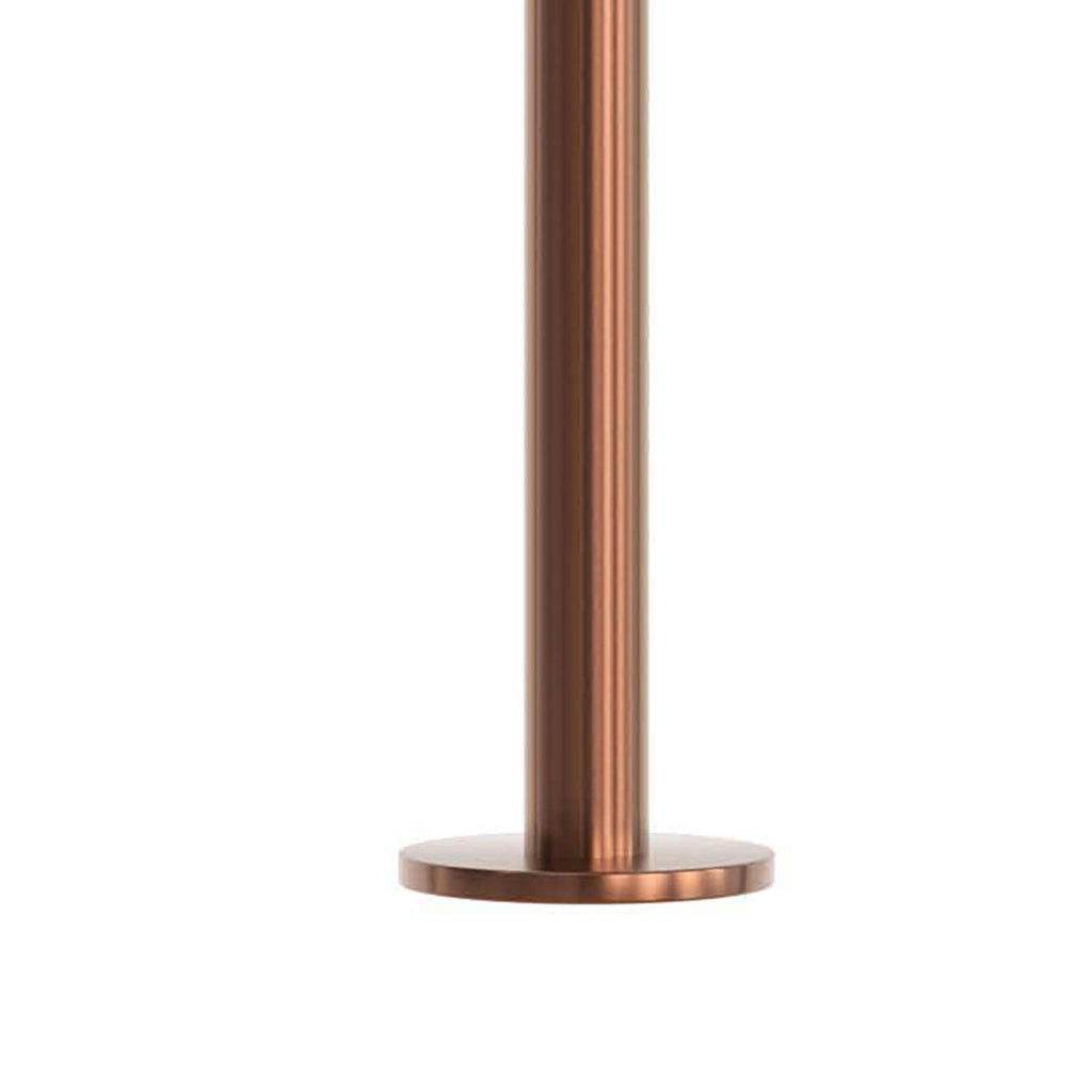 SINED Doccia in acciaio inox 316L oro rosa codice DOCCIA-QUARTU-DOPPIO-TMP-ORO-ROSA