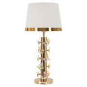 Lampadelle A Da Tavolo Gold Butterfly cm ø 35x74