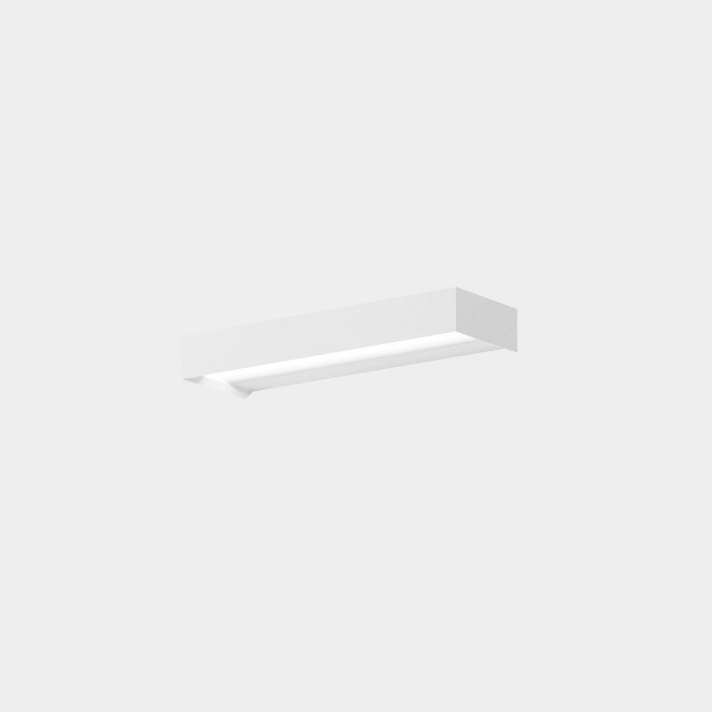Lampada a Parete GAP550 Gealuce - Applique LED 10W Dimmerabile, 550lm, 3000K, Luce Diretta, IP20, Alluminio Bianco Opaco