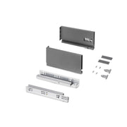 Cassetto esterno Protone 30kg, guide di estrazione totale con una chiusura soft, altezza 131mm, profondità 300mm, Acc..