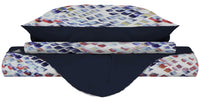 Copripiumino 1 Piazza e Mezzo con Federe Stampato in Microfibra Lena