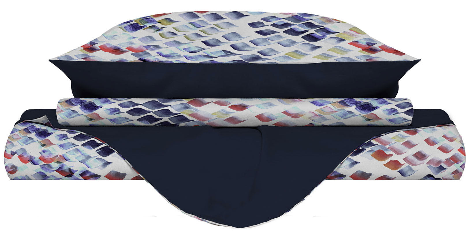 Copripiumino Singolo con Federe Stampato in Microfibra Lena