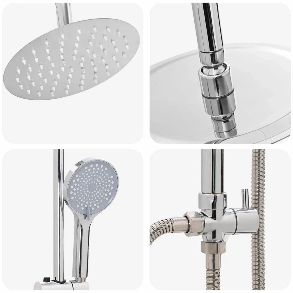 Sistema Doccia Argento 47 x 20 x 95 cm Acciaio inossidabile 42023406