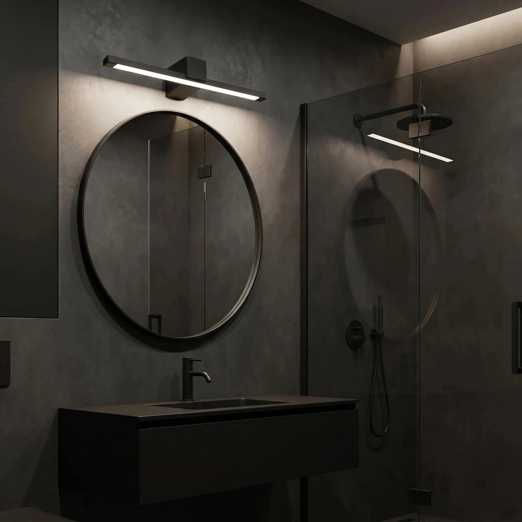 Applique Da Bagno Led Swe050-1w 60 Cm Black