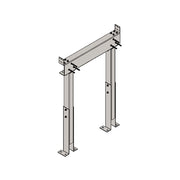 Supporto seggiolino doccia x812 01 per pareti in cartongesso