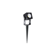 Faretto LED quadrato ZAS Beneito 7W IP65 colore nero