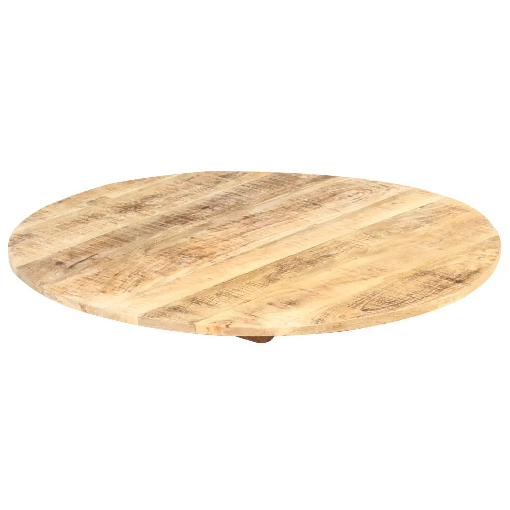 Piano Tavolo in Legno Massello di Mango Rotondo 15-16 mm 70 cm 286002