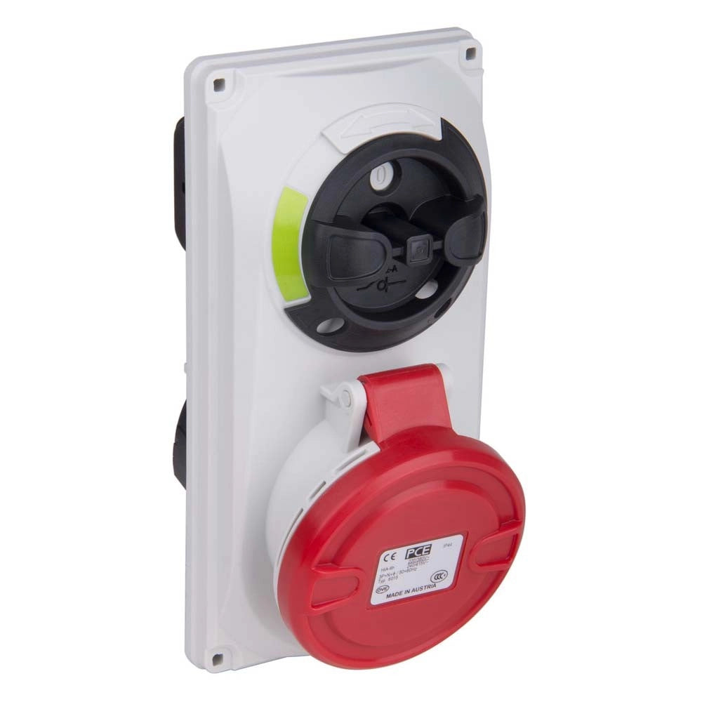 Presa interbloccata 16A 2P+T 400V IP44 Pce