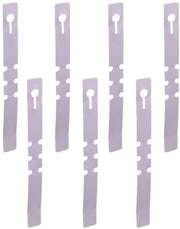 Etichette per piante 100 pezzi - Etichette per giardino flessibili - Etichette per piante in PVC - Etichette per giardino - Resistenti all'acqua - Facili da scrivere 2 x 21 cm - Etichette per giardino