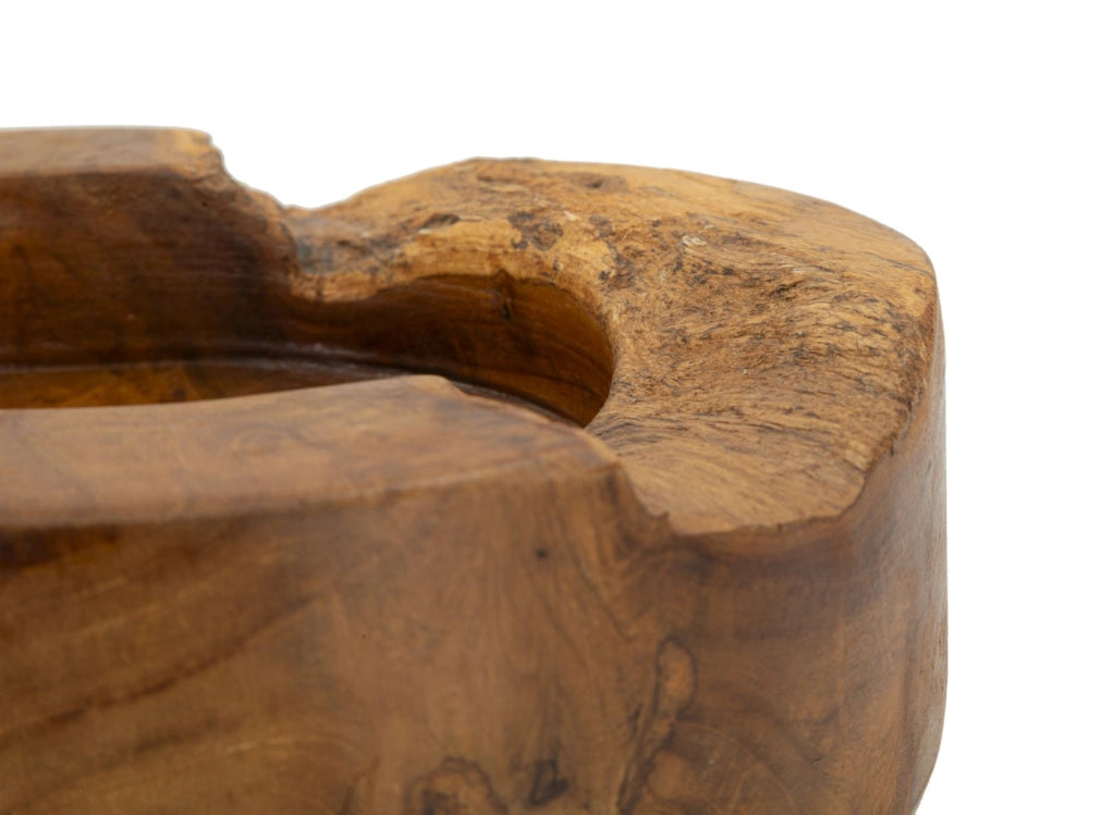 S/TASCHE ERUSI PLUS IN TEAK RIC.CM Ø 21X6 (PEZZI UNICI - NON RIP. IN SERIE)