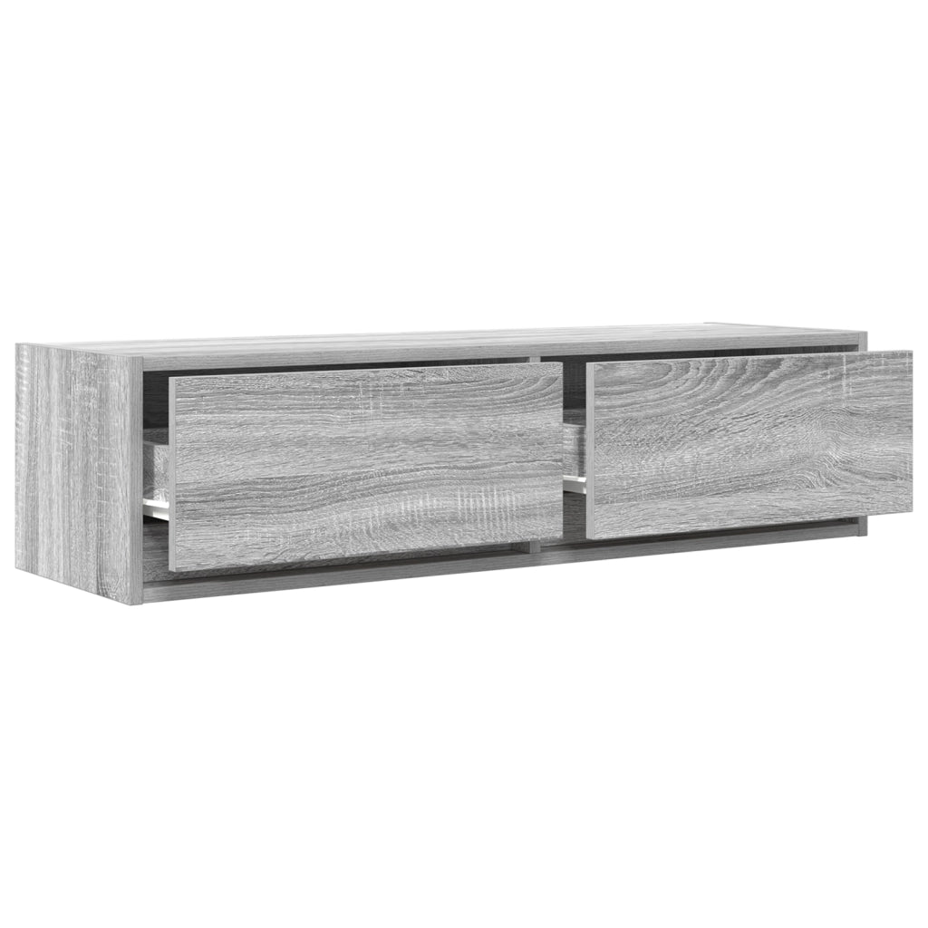 Mobile TV  Grigio Sonoma 100x31x25,5 cm Legno ingegnerizzato